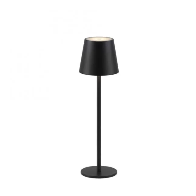 Akku Tischleuchte ,schwarz, Indoor, Outdoor, Camping