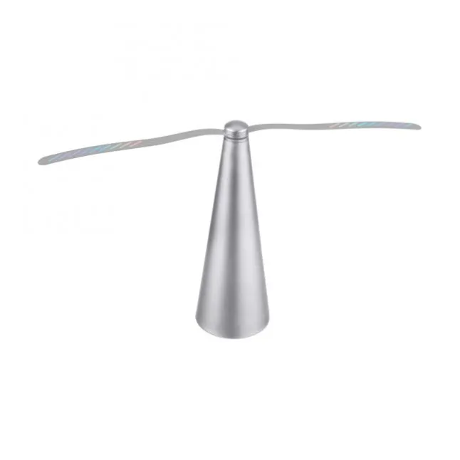 Fliegenwedler silber elektrisch Batterie mit USB Insektenabwehr