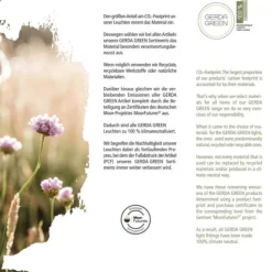 JUST LIGHT LED Deckenleuchte GERDA KNUT rechteckig Islandmoos Simplydim