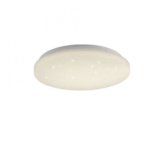 JUST LIGHT LED Deckenleuchte URANUS, weiss, Sternenhimmeloptik