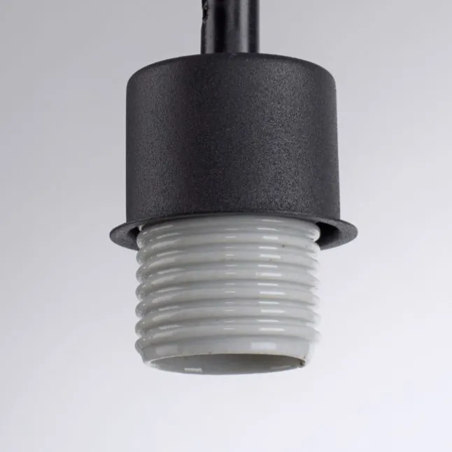 JUST LIGHT LED Pendelleuchte Echtholz GERDA TRIBU 1-flammig Stoffschirm Landhaus