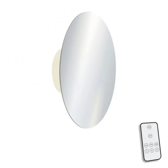 LED Akkuleuchte AKKU 25cm chrom Timerfunktion USB dimmbar
