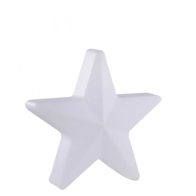 LED Akku Leuchte AKKU-STAR, weiss, groß, Outdoor IP44, USB-Ladekabel