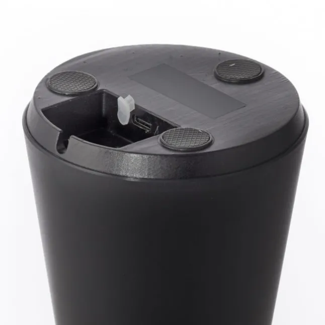 LED Akkuleuchte Tischleuchte schwarz Touchdimmer IP54 USB Innen-Außenbereich
