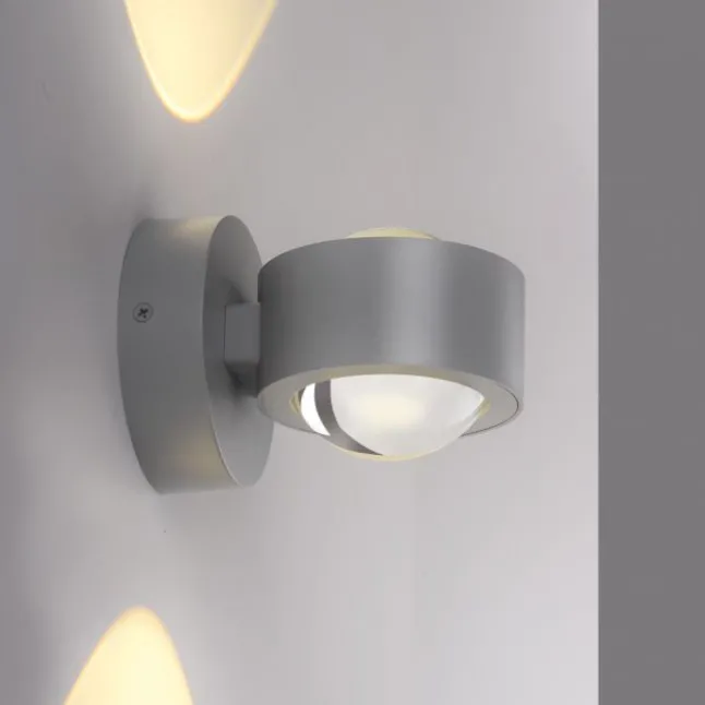 LED Akku Wandleuchte AKKU-CHIA, silber