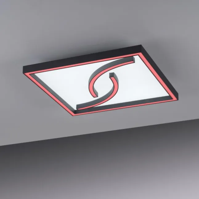 LED Deckenleuchte quadratisch Lichtszenen dimmbar Memoryfunktion