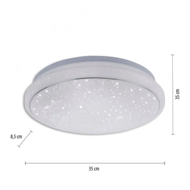 LED Deckenleuchte, Smart Home, RGB Farbwechsel, dimmbar, Lichtfarbsteuerung