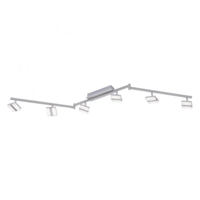 LED-Deckenleuchte, Smart Home, LOLAsmart, CCT, RGB, dimmbar, Fernbedienung, 6-flammig