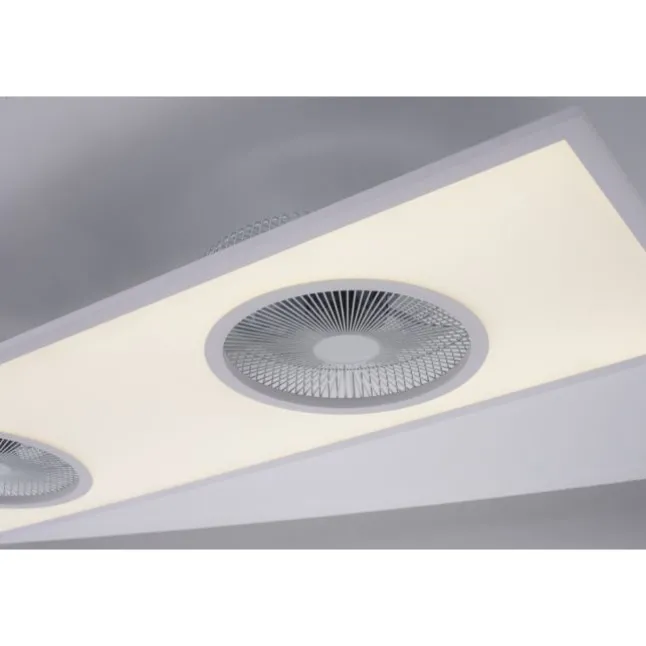 LED Deckenleuchte Ventilator weiß Fernbedienung dimmbar warmweiß kaltweiß
