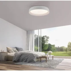 LED Deckenleuchte weiß D=58cm dimmbar Fernbedienung CCT