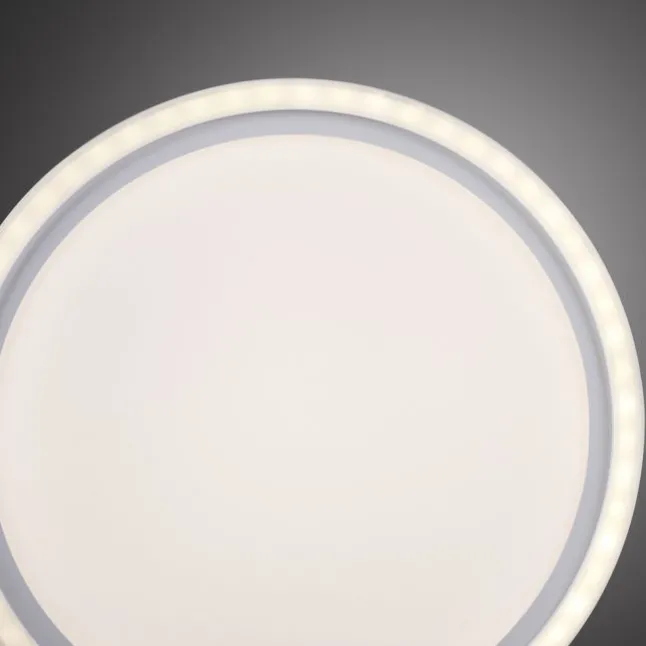 LED Deckenleuchte weiß rund Serienschalter warmweiß Memoryfunktion