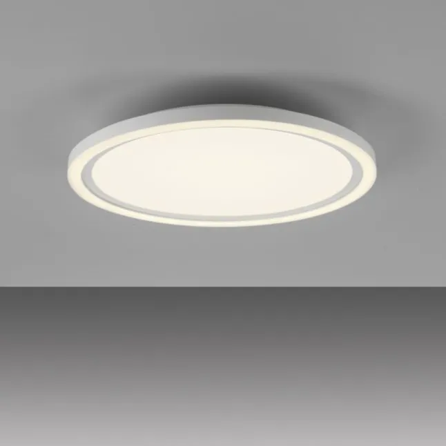 LED Deckenleuchte weiß rund Serienschalter warmweiß Memoryfunktion