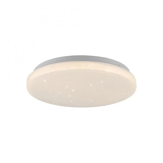 LED Deckenleuchte weiß Sternenhimmeloptik D=22 warmweiß 3000K