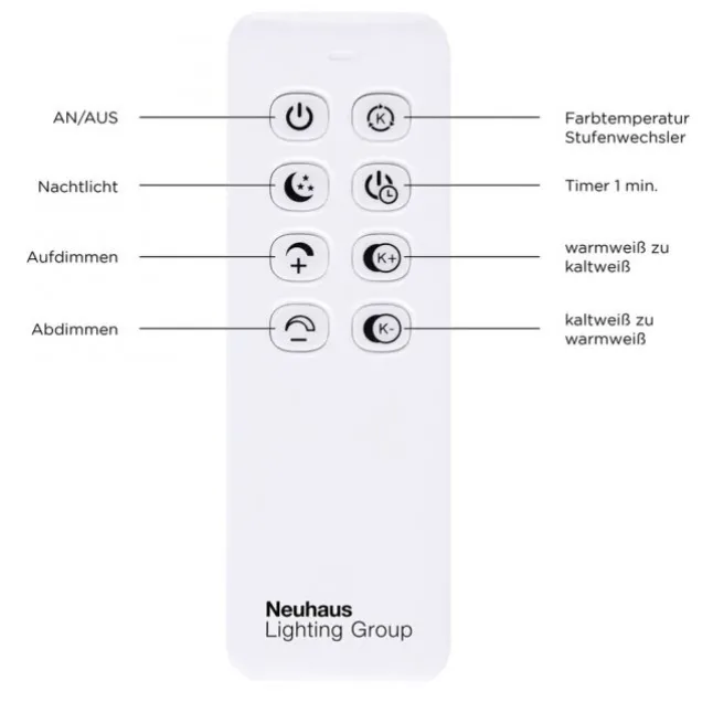 LED-Deckenleuchte, 75,5x56,2cm, CCT-Farbmanagement, Fernbedienung, Memory Funktion