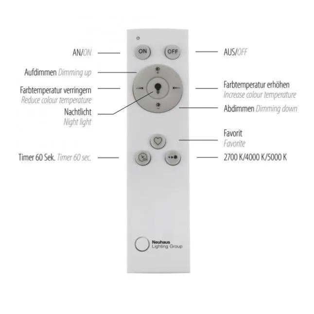 LED Deckenleuchte 30x30 schwarz dimmbar CCT steuerbar über App