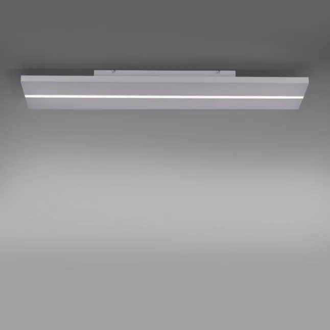 LED Panel, Deckenleuchte, 100x25cm, modern, Fernbedienung
