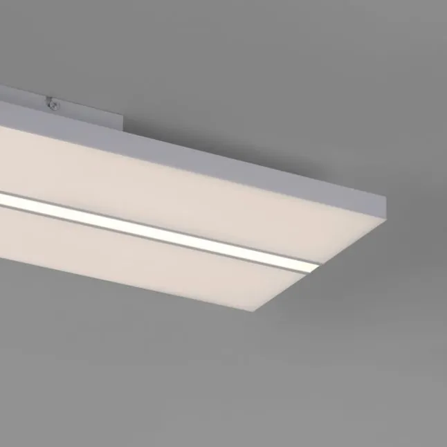 LED Panel, Deckenleuchte, 100x25cm, modern, Fernbedienung