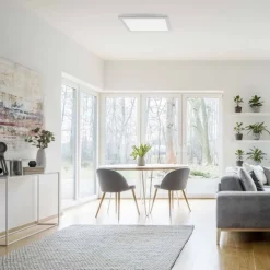 LED-Panel, weiß, 30x30cm, neutralweiß, flache Bauart, quadratisch
