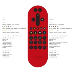 LED-Pendellampe, Smart-Home, Lichtfarbsteuerung, Farbwechsel, Dimmfunktion