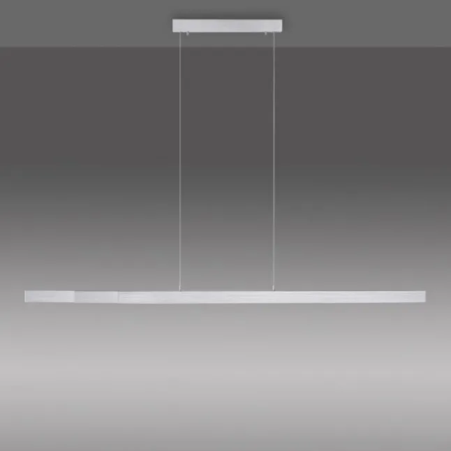 LED-Pendelleuchte, aluminium, höhenverstellbar, ausziehbar