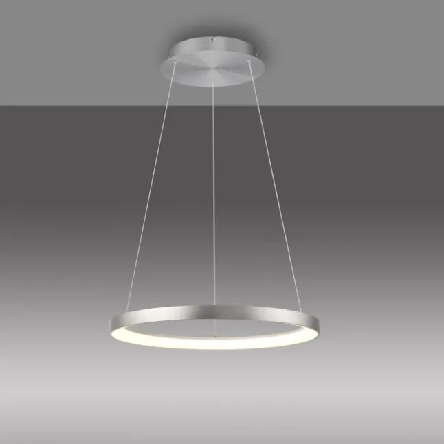 LED Pendelleuchte aluminium höhenverstellbar dimmbar Memoryfunktion
