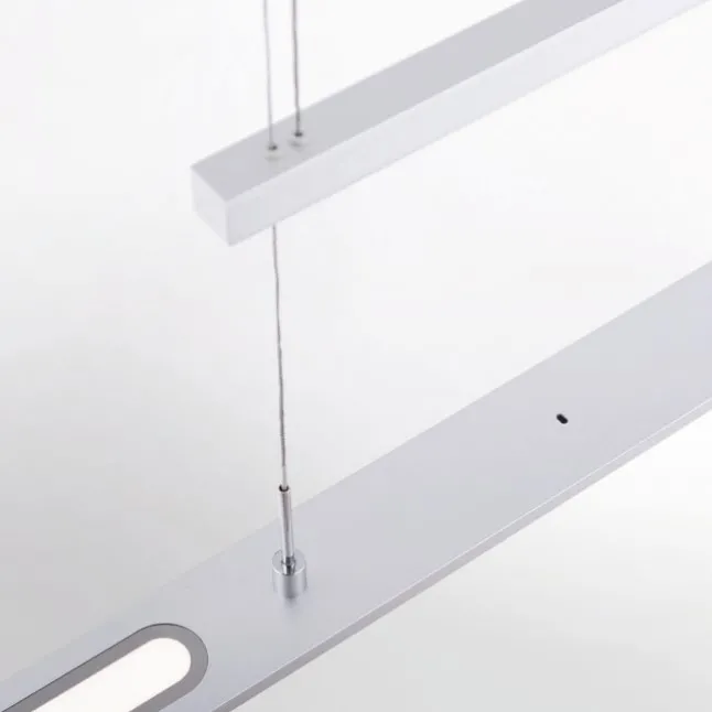 LED-Pendelleuchte, modern, höhenverstellbar, Sensordimmer, CCT