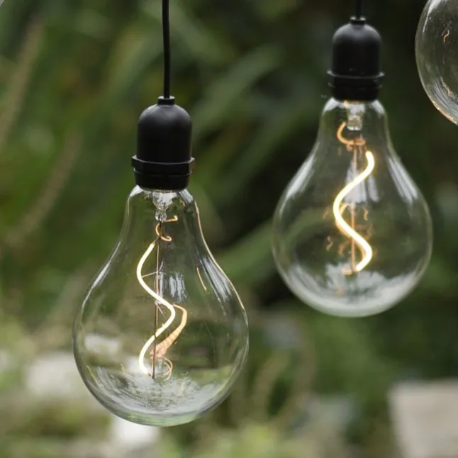 LED Pendelleuchte, schwarz, spritzwassergeschützt, modern