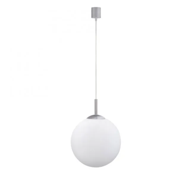 LED Pendelleuchte Smarthome D=25 silber dimmbar App Fernbedienung