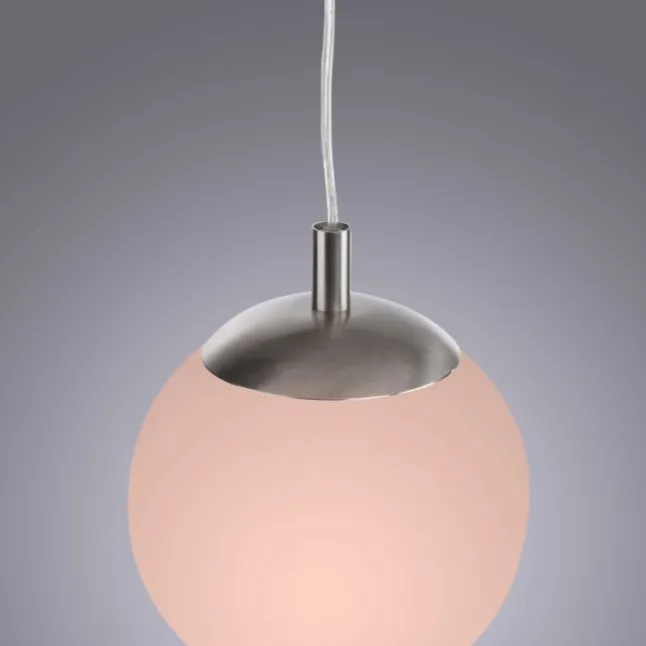 LED Pendelleuchte Smarthome D=20 silber dimmbar App Fernbedienung