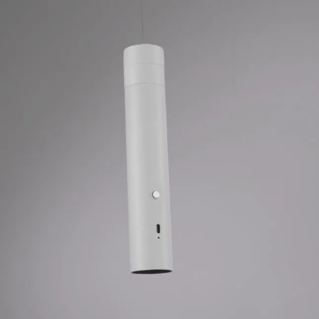 LED Pendelleuchte weiß höhenverstellbar magnetischer Kopf Akku