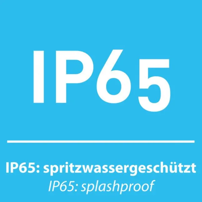 LED Spießleuchte D=32cm schwarz IP65 Schutz Timerfunktion Gartenlampe
