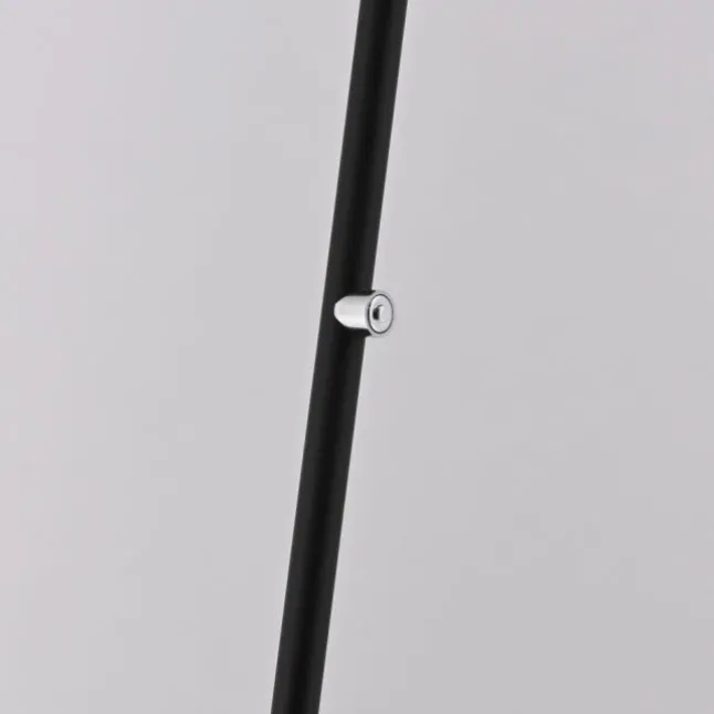 LED Stehleuchte AKKU BENTE, schwarz, Akkuleuchte, aufladbar, dimmbar,