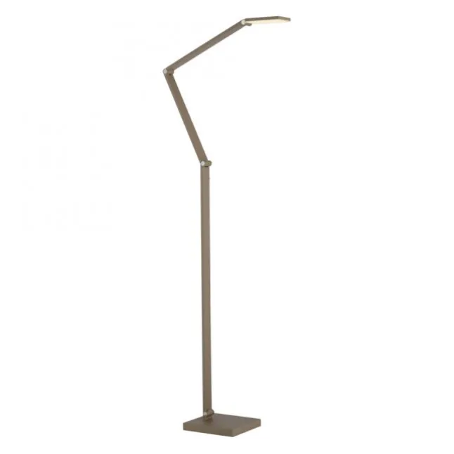 LED Stehleuchte SAMSKY, bronce, dimmbar, höhenverstellbar, Farbtemperatursteuerung