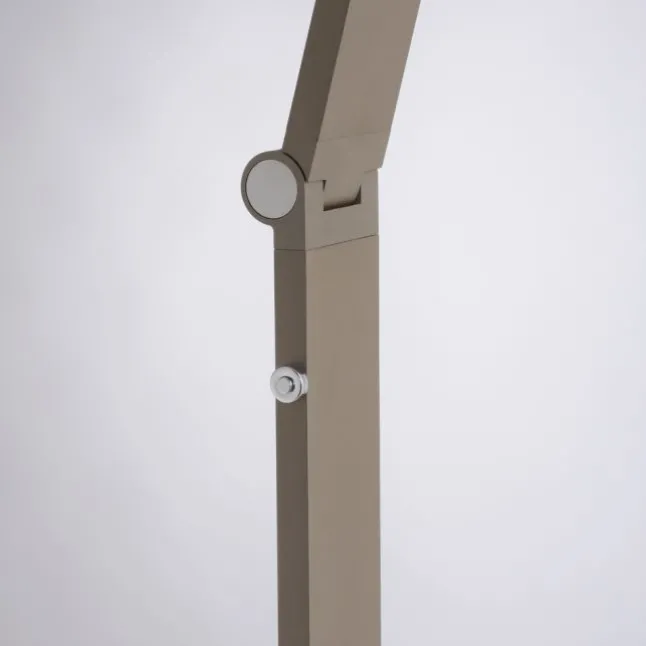 LED Stehleuchte SAMSKY, bronce, dimmbar, höhenverstellbar, Farbtemperatursteuerung