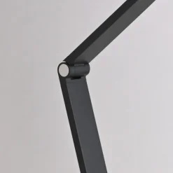LED Stehleuchte SAMSKY, grau, CCT-Steuerung, Tastdimmer, höhenverstellbar