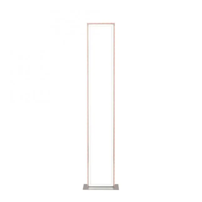 LED Stehleuchte silber farbig Fußschalter dimmbar Sidelight RGB Rainbow