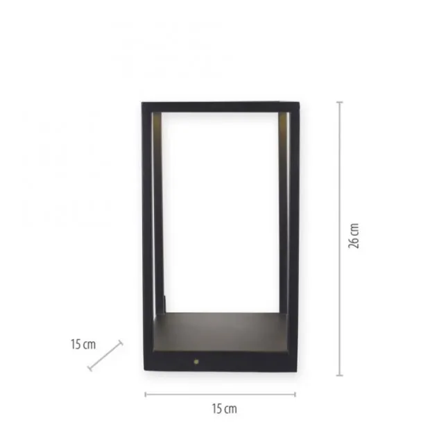 LED Tischleuchte CONNI schwarz, warmweiß, dimmbar, Innenleuchte
