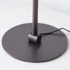 LED Tischleuchte grün dimmbar per Schnurdimmer Beistelllampe