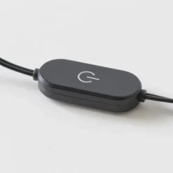 LED Tischleuchte grün dimmbar per Schnurdimmer Beistelllampe