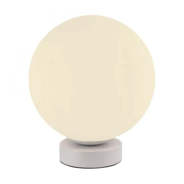 LED Tischleuchte rund weiß Smarthome dimmbar Fernbedienung App