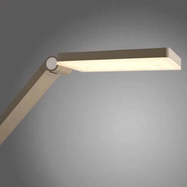 LED Tischleuchte SAMSKY, bronce, dimmbar, Touchdimmer, höhenverstellbar, Memoryfunktion