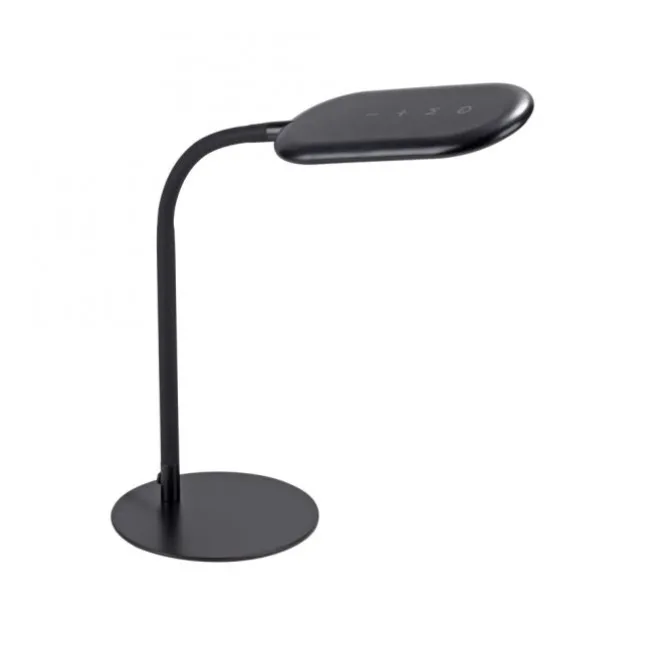 LED Tischleuchte, schwarz, CCT, dimmbar, Innenleuchte, IP20