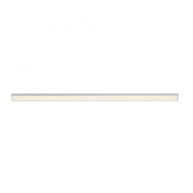 LED Unterbauleuchte, silber, flach, schlichtes Design, energiesparend