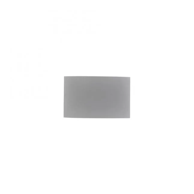 LED-Wandleuchte, Außenleuchte, silber, halbrund, 4flg, warmweiß, Up+Down, IP54