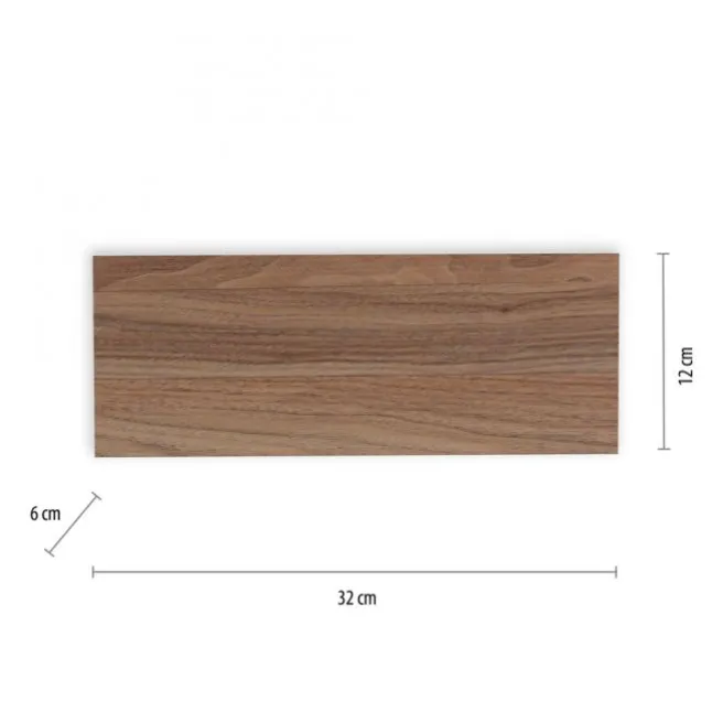 LED-Wandleuchte, holz, 1-flammig, IP20, warmweiß, 3000K