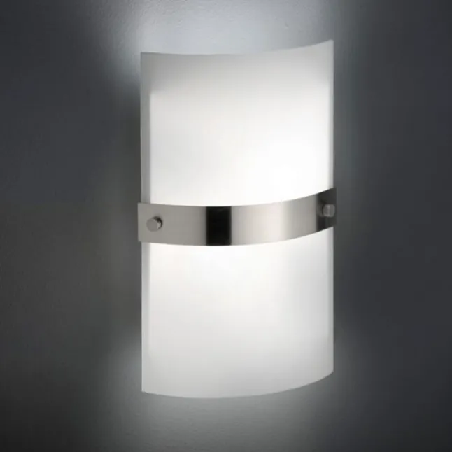 LED Wandleuchte, Opalglas, E14, blendfreies Licht