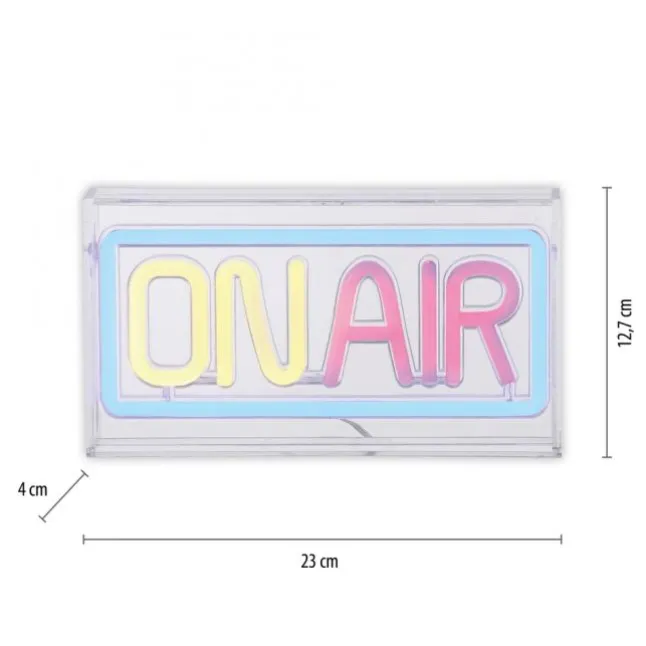 LED Wandleuchte USB Acryl mehrfarbig Schnurschalter Dekoration