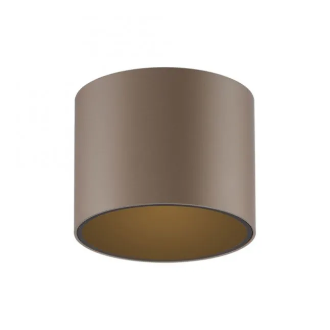 Paul Neuhaus LED Deckenleuchte PURE Point, bronce, Indoor, dimmbar