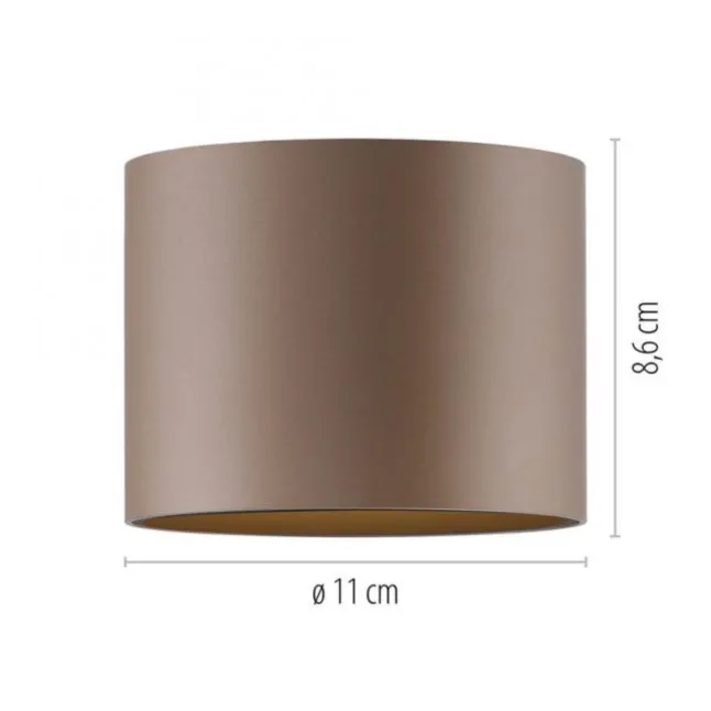 Paul Neuhaus LED Deckenleuchte PURE Point, bronce, Indoor, dimmbar