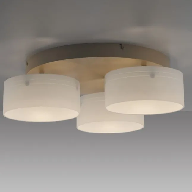 Paul Neuhaus LED Deckenleuchte MARIKA, sand, 3 flammig